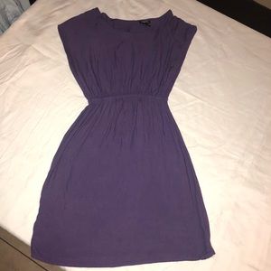 Purple short Dress